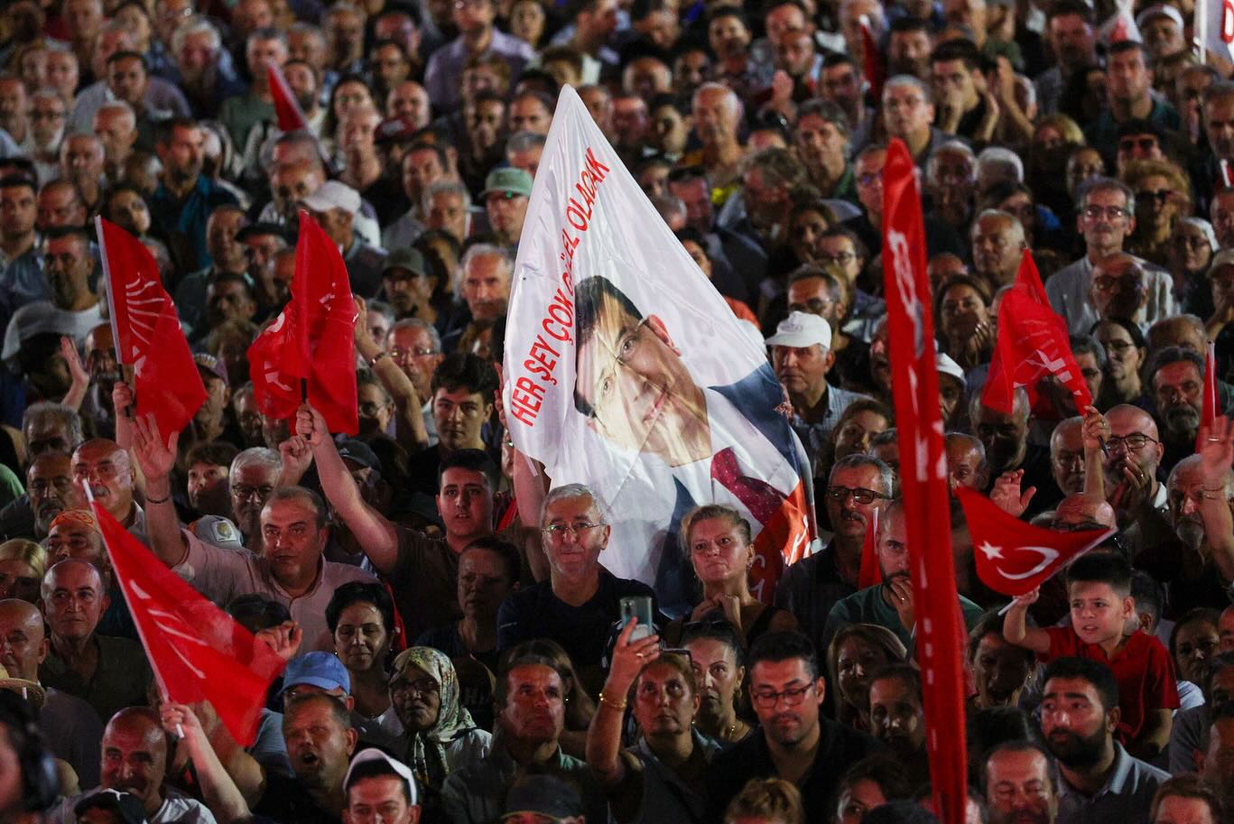 CHP Lideri Özgür Özel Aydın’da Çerçioğlu ve AK Parti İktidarını sert dille eleştirdi.