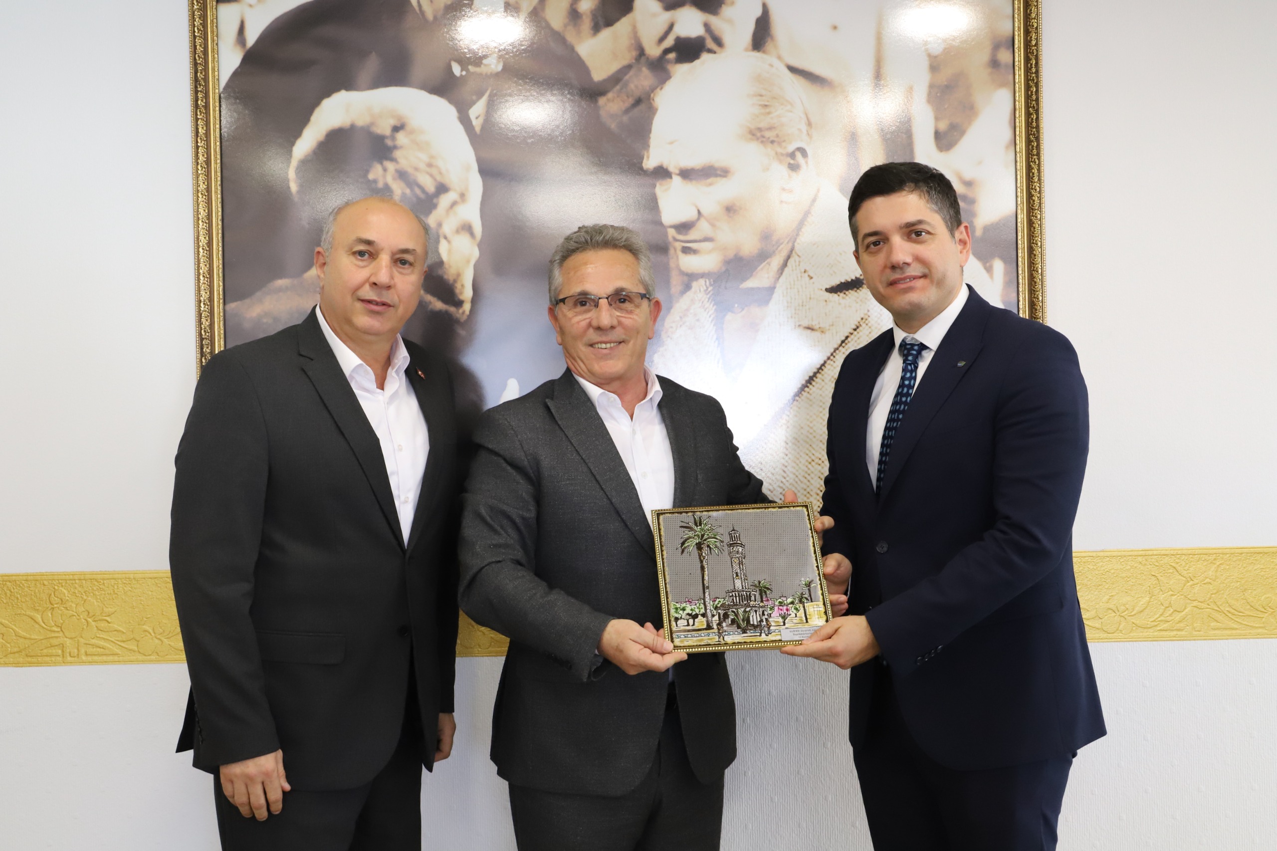 EGİFED Yönetim Kurulu’ndan Başkan Tetik’e ziyaret