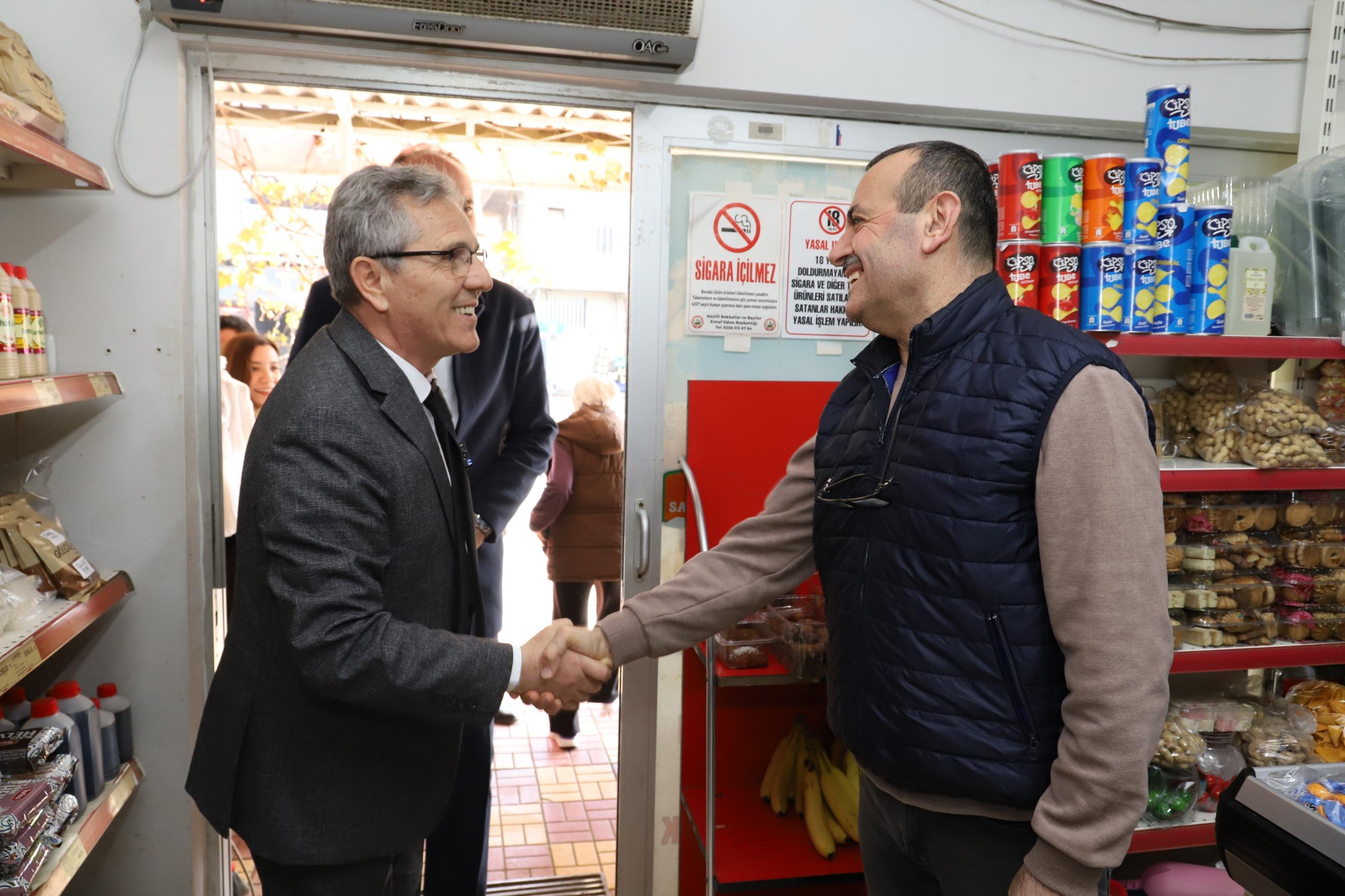 İsabeyli anlattı Başkan Tetik dinledi