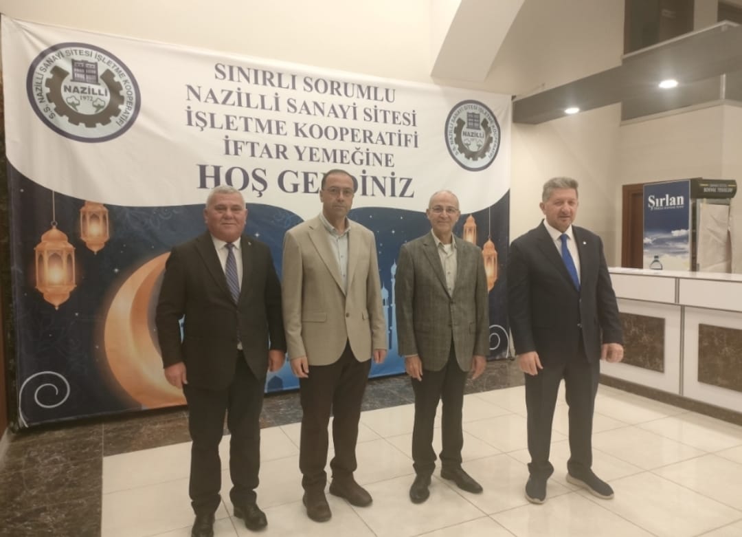 NAZİLLİ SANATİ SİTESİ ÜYELERİ İFTAR YEMEĞİNDE BULUŞTU