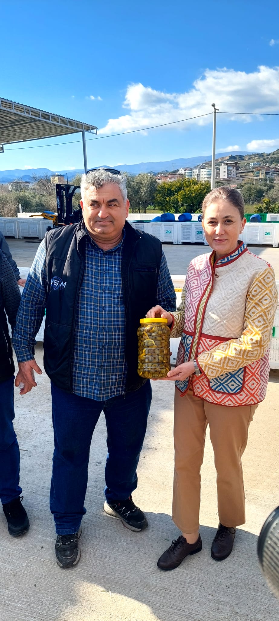 Kaymakam Kan, Zeytinyağının yoluculuğuna tanıklık etti