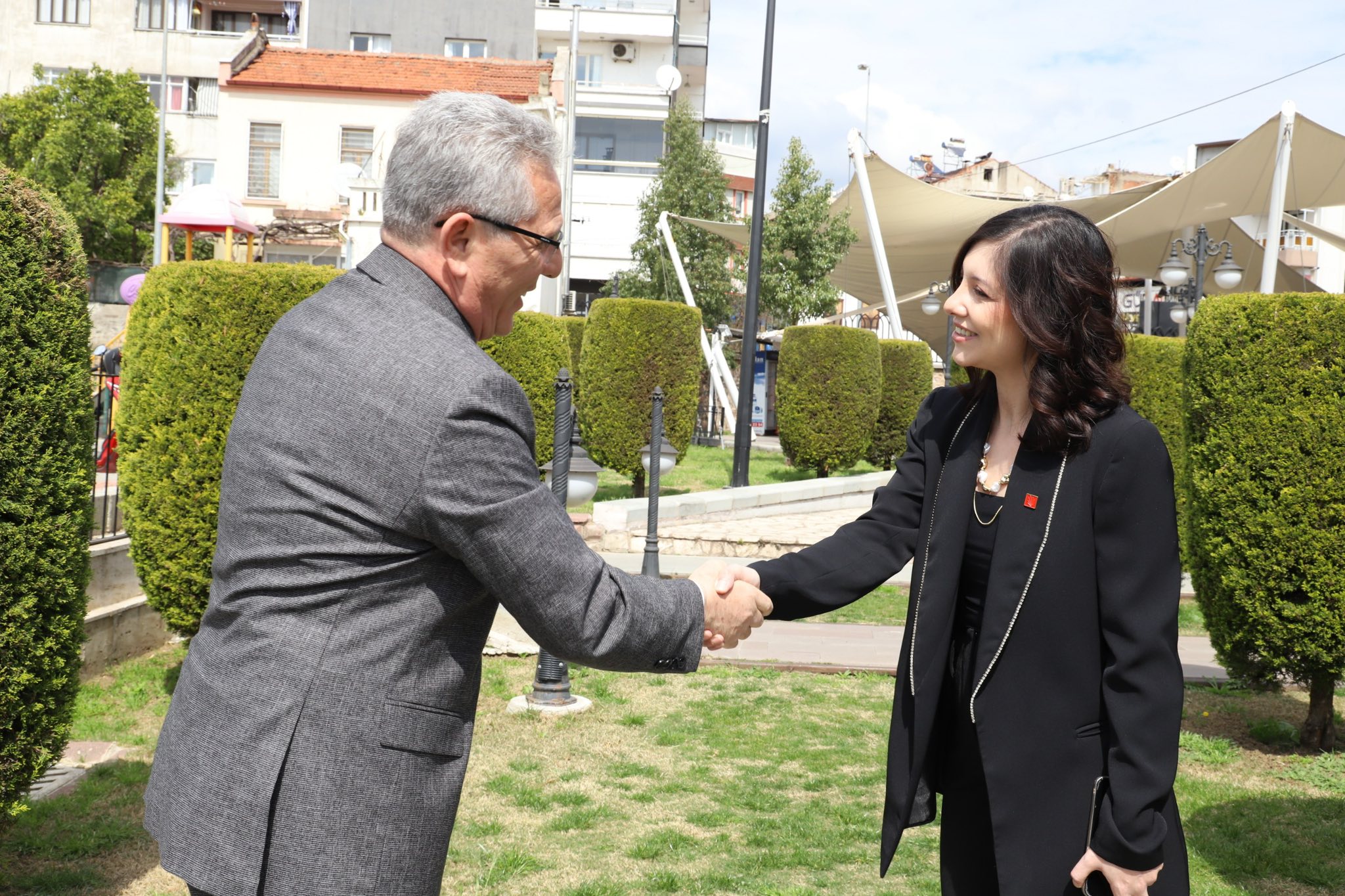 CHP Nazilli Bayramlaşmada bir araya geldi.