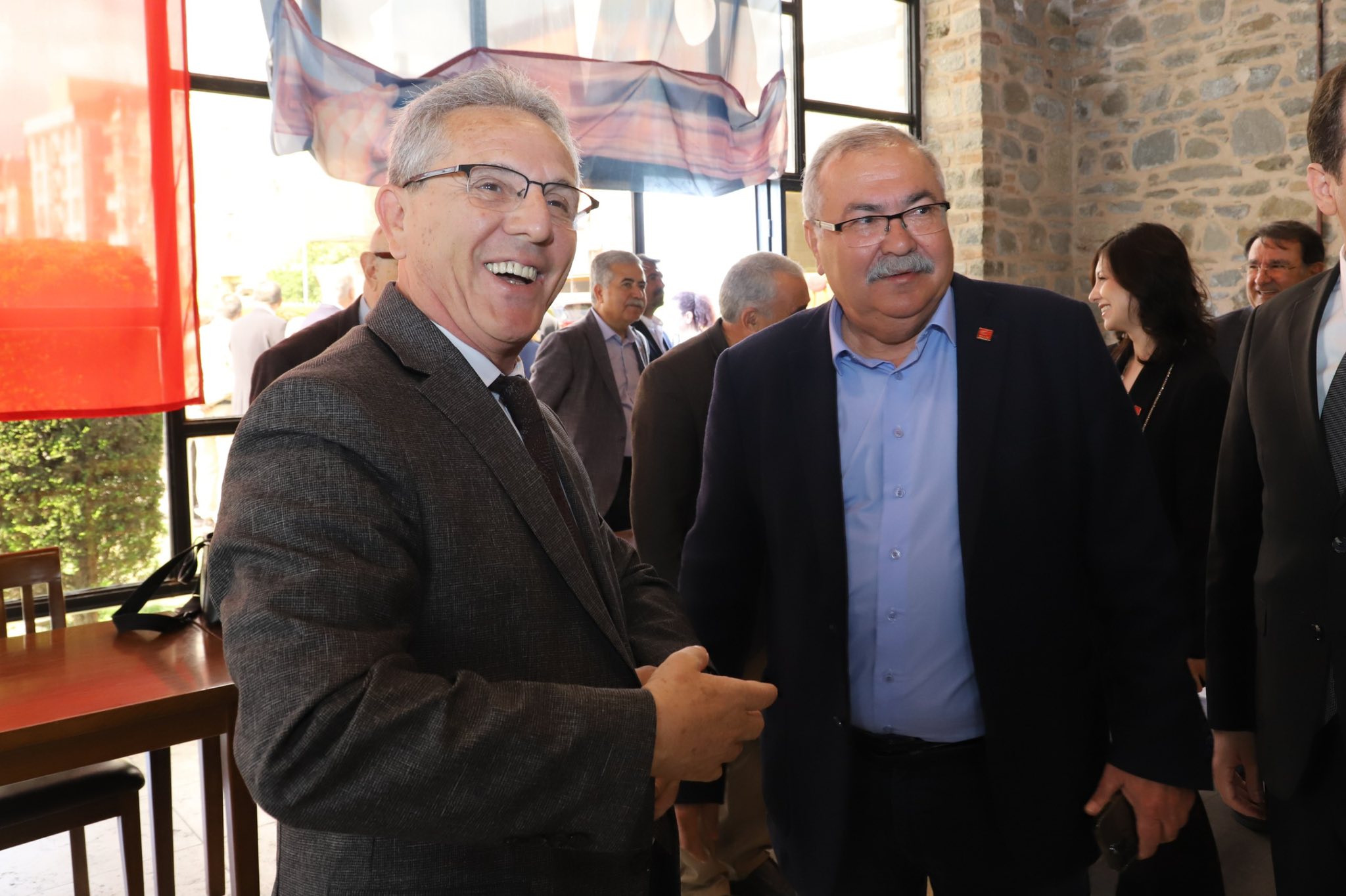 CHP Nazilli Bayramlaşmada bir araya geldi.