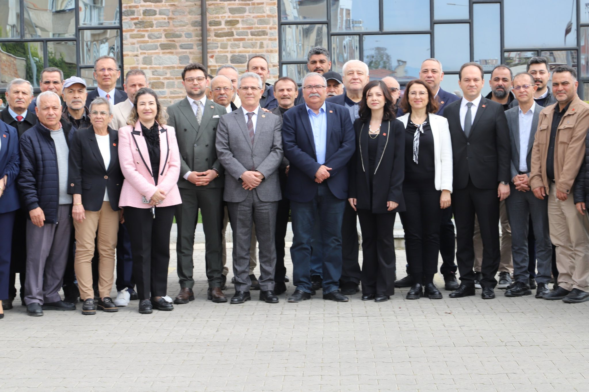 CHP Nazilli Bayramlaşmada bir araya geldi.
