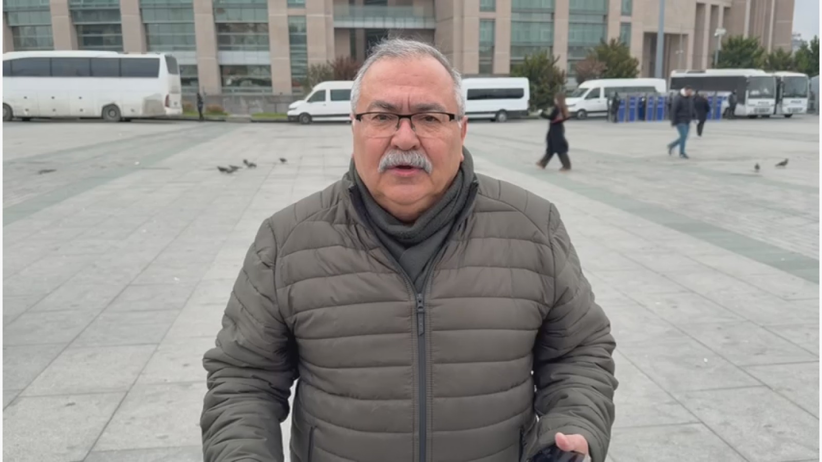 BAŞKAN ÖMER GÜNEL’E ÇAĞLAYAN ADLİYESİ ÖNÜNDE GÜÇLÜ DESTEK