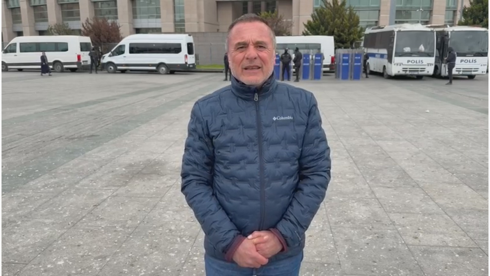 BAŞKAN ÖMER GÜNEL’E ÇAĞLAYAN ADLİYESİ ÖNÜNDE GÜÇLÜ DESTEK