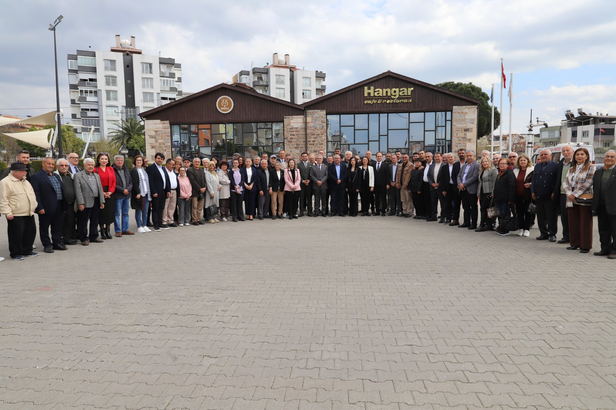 CHP Nazilli Bayramlaşmada bir araya geldi.