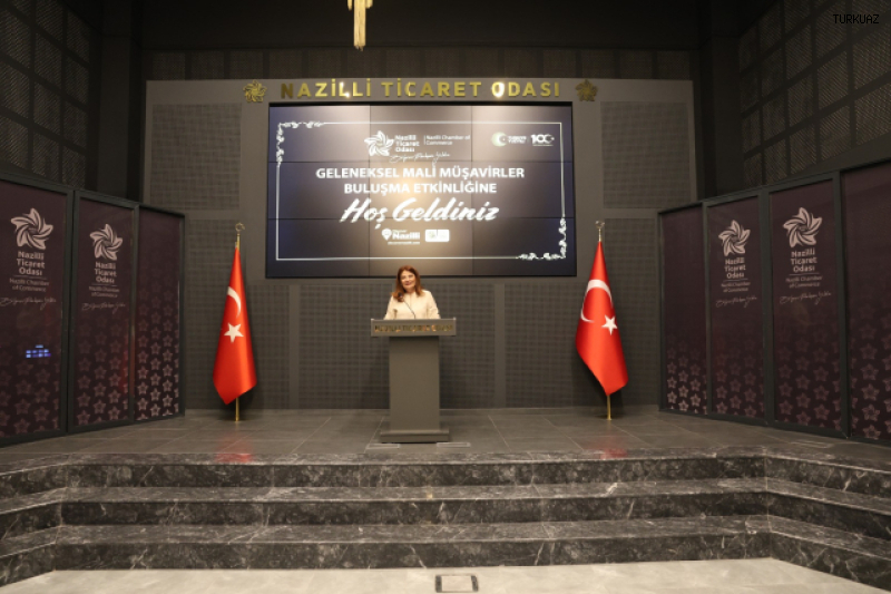 NAZİLLİ TİCARET ODASI MALİ MÜŞAVİRLER İLE TOPLANTI DÜZENLEDİ