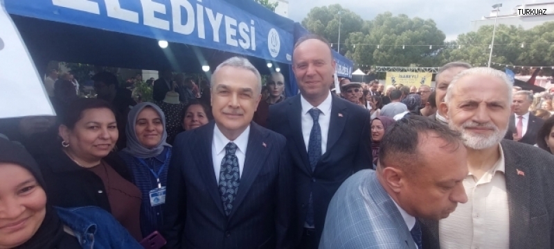 BAKAN ERSOY İSABEYLİ'DE DEVAM EDEN FESTİVALE KONUK OLDU