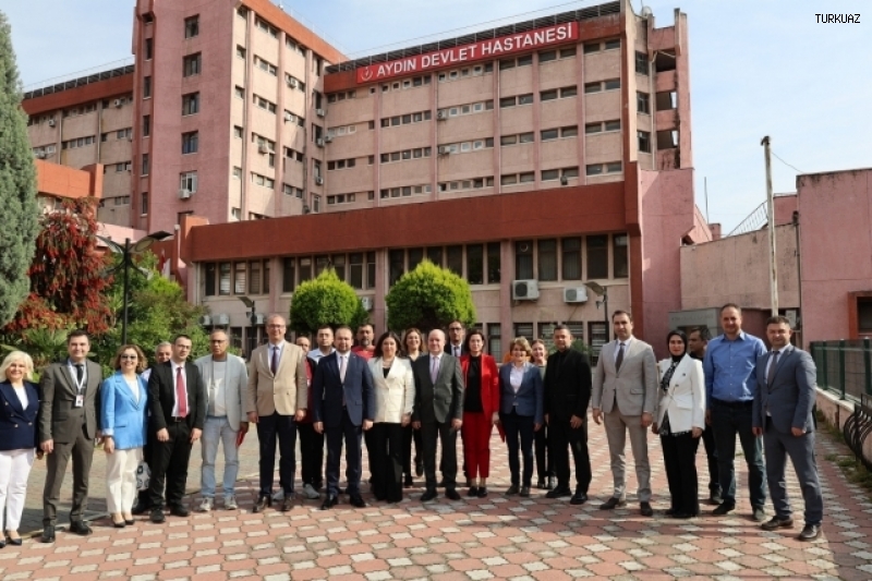 Aydın Devlet Hastanesi’ne Veda Programı etkinliği düzenlendi. 