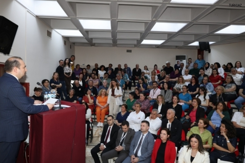 Aydın Devlet Hastanesi’ne Veda Programı etkinliği düzenlendi. 