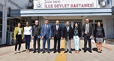 AYDIN İL SAĞLIK MÜDÜRÜ DİDİM DEVLET HASTANESİNİ ZİYARET ETTİ