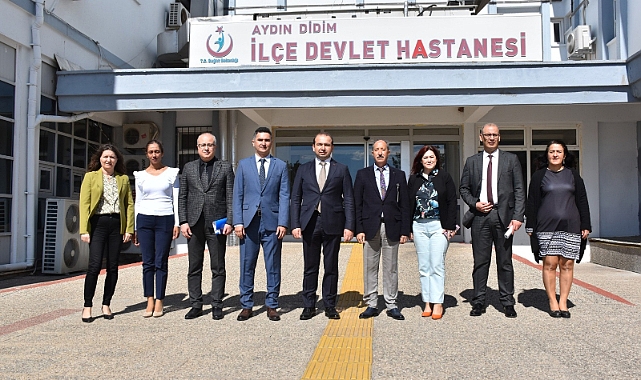 AYDIN İL SAĞLIK MÜDÜRÜ DİDİM DEVLET HASTANESİNİ ZİYARET ETTİ
