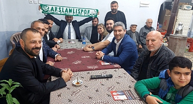 Rıdvan Eşin'den Arslanlı'ya ziyaret