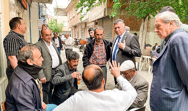 AHMET ERTÜRK’E ÇİNE VE  KARPUZLU’DA  COŞKULU KARŞILAMA