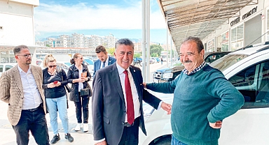ERTÜRK'TEN ZİRAAT ODASINA ZİYARET