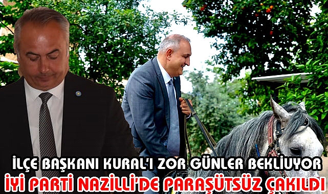 İYİ Parti Nazilli’de Paraşütsüz çakıldı