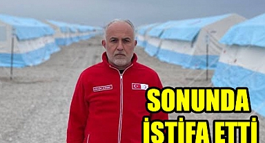 Kızılay Başkanı İstifa etti