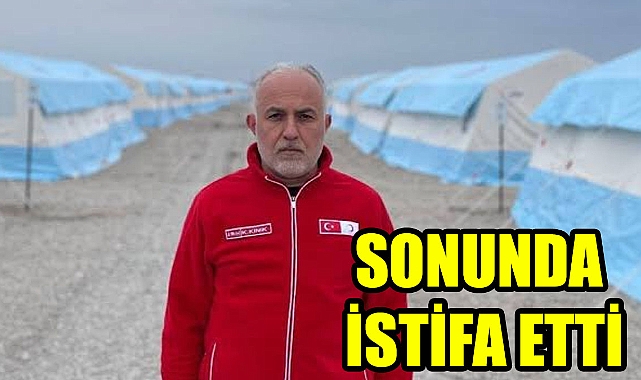 Kızılay Başkanı İstifa etti