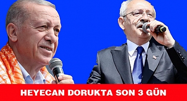 Seçimlere son 3 gün