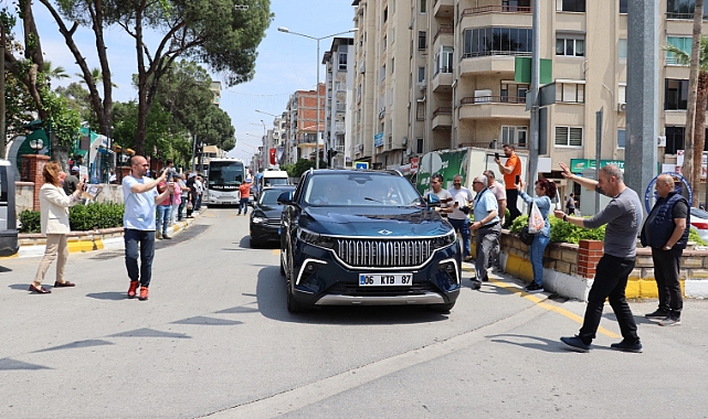 Yerli ve Milli Otomobil TOOG Nazilli’ye geldi