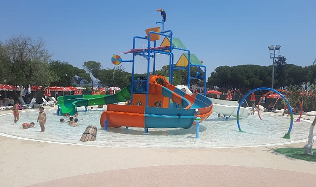 AYDIN BÜYÜKŞEHİR BELEDİYESİ AQUPARKINA YOĞUN İLGİ