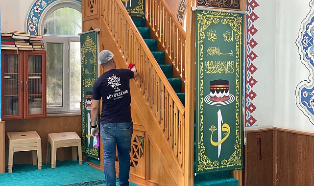 AYDIN’DA CAMİLER BAYRAMA HAZIR