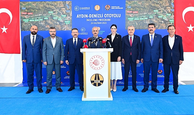 Bakan Uraloğlu Otoyolun 93 km kısmı Sonbaharda açılacak
