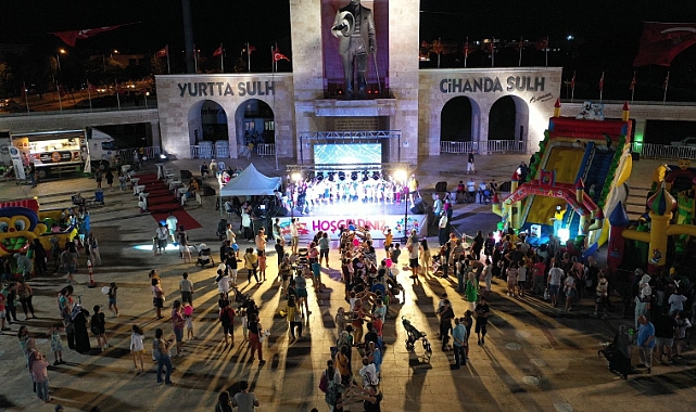 DİDİM’DE ÇOCUKLAR KARNELERİNİ MUHTEŞEM BİR FESTİVALLE KUTLADI