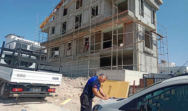 DİDİM’DE İNŞAAT YASAĞINA YÖNELİK DENETİM ÇALIŞMALARI SÜRÜYOR
