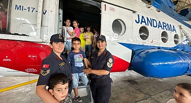 Geleceğin Pilotları Jandarma’da ağırlandı