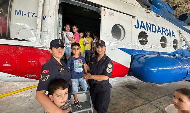 Geleceğin Pilotları Jandarma’da ağırlandı