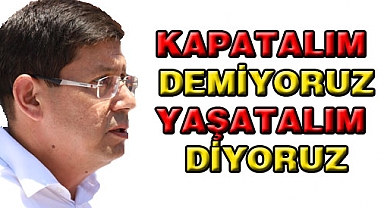 Nazilli Belediyespor'u kapatalım demiyoruz Yaşatalım diyoruz