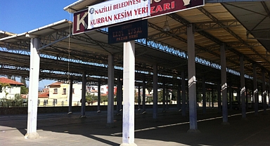 Nazilli’de kurban kesim yerleri açıklandı