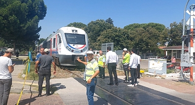 Atça'da feci tren kazası