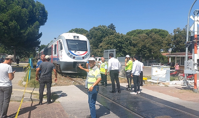 Atça'da feci tren kazası