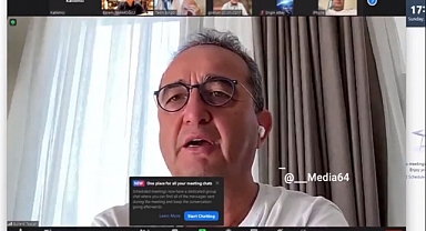 Bülent Tezcan İmamoğlu’nun Zoom toplantısına katıldı