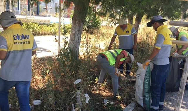 DİDİM BELEDİYESİ KENT GENELİNDE ÇALIŞMALARINA DEVAM EDİYOR