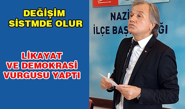 Erhan Algan "Değişmeyen Tek Şey değişimdir!"