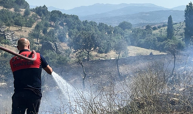 KOÇARLI’DAKİ YANGIN KONTROL ALTINA ALINDI