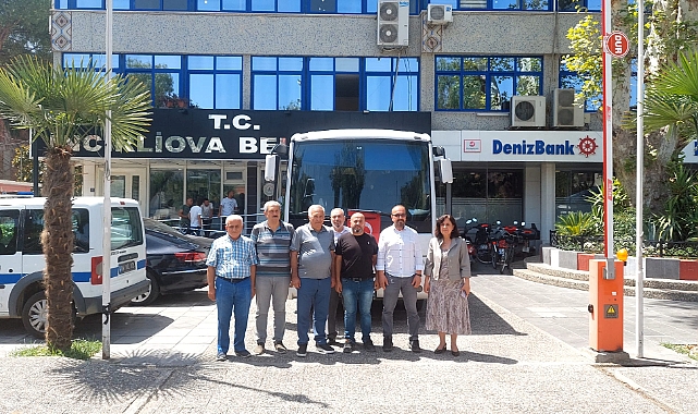 Nazilli Belediyesinden İncirliova Belediyesine Otobüs desteği