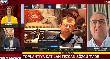 Tezcan, "Ben Kitabın Ortasından Konuştum!'
