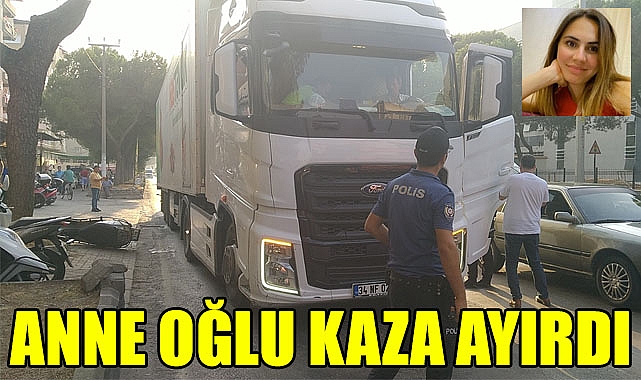 Anne ve Oğlu Kaza ayırdı