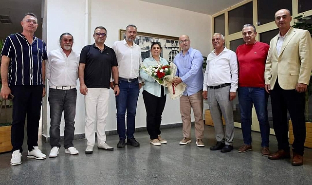 AYDIN AMATÖR SPOR KULÜPLERİ FEDERASYONU’NDAN BAŞKAN ÇERÇİOĞLU’NA ZİYARET