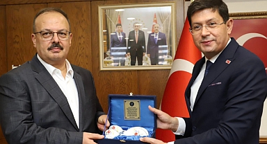 Aydın Valisi Canbolat'tan Nazilli Belediyesine ziyaret