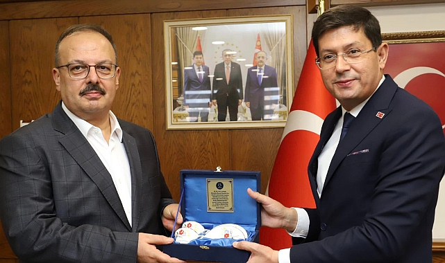 Aydın Valisi Canbolat'tan Nazilli Belediyesine ziyaret