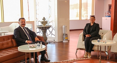 AYDIN VALİSİ SAYIN HÜSEYİN AKSOY'DAN BAŞKAN ÇERÇİOĞLU'NA ZİYARET