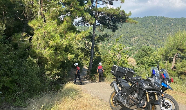 Jandarma orman yangınlarına karşı titiz