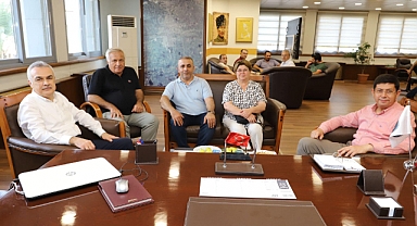 KİT Komisyonu Başkanı Mustafa Savaş’tan Başkan Özcan’a ziyaret