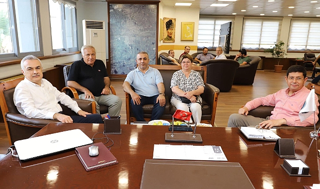 KİT Komisyonu Başkanı Mustafa Savaş’tan Başkan Özcan’a ziyaret